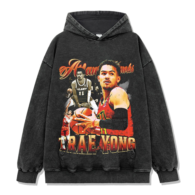 Trae Young HOODIE NBA T-Shirts, Sweatshirt | CoreVibeTees.com (Image 2)