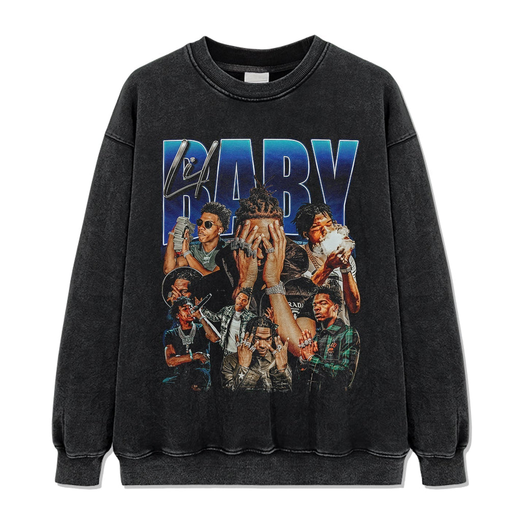 Lil Baby Sweatshirt Style001 T-Shirts, Hoodie | CoreVibeTees.com (Image 2)