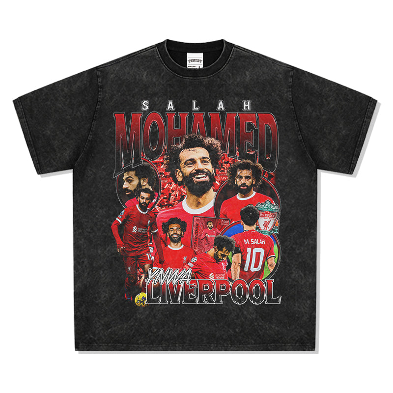 Liverpool Mohamed Salah YNWA TEE Hoodie, Sweatshirt | CoreVibeTees.com (Image 3)