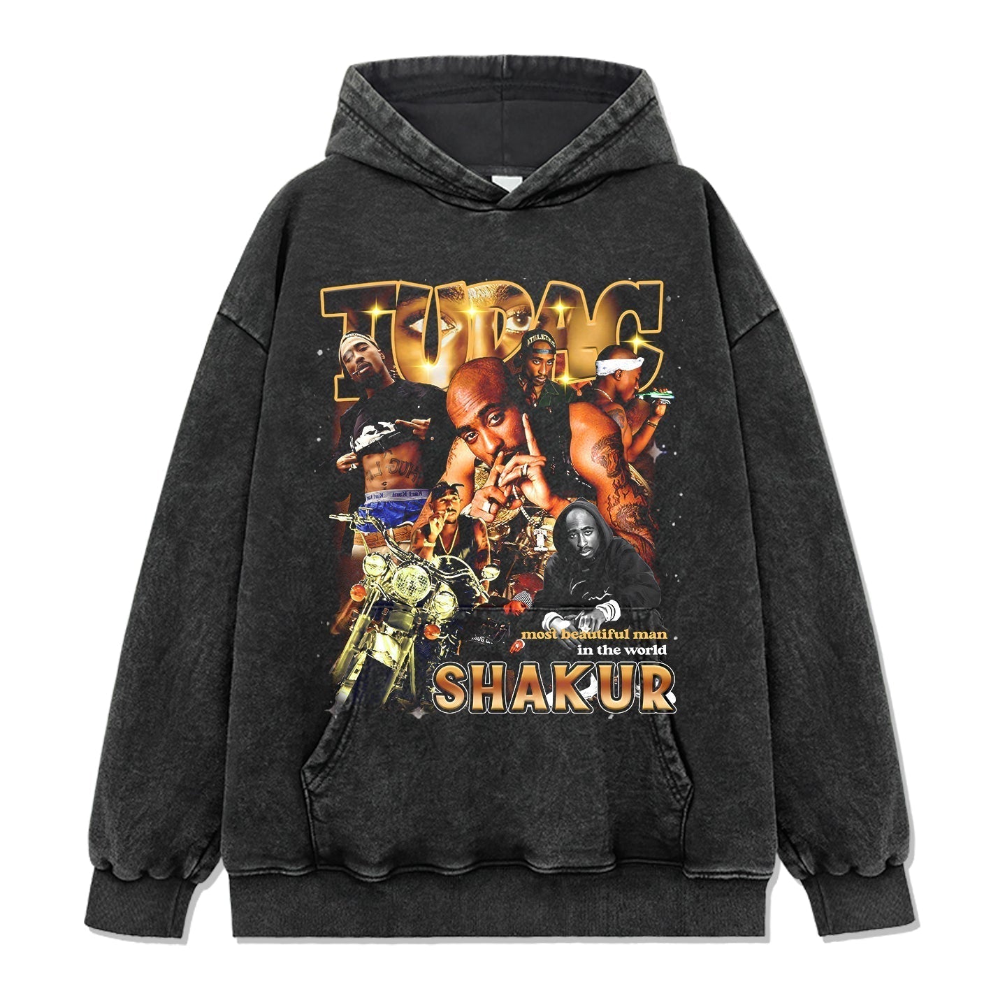 Tupac Shakur Hoodie Style002 T-Shirts, Sweatshirt | CoreVibeTees.com (Image 2)