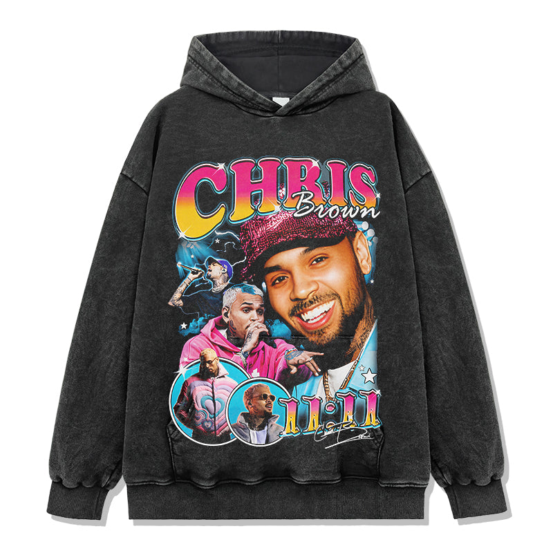 Chris Brown Hoodie Style001 T-Shirts, Sweatshirt | CoreVibeTees.com (Image 2)