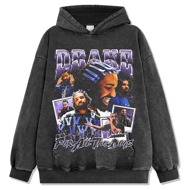 For All The Dogs By Drake Signature HOODIE T-Shirts, Sweatshirt | CoreVibeTees.com (Image 2)