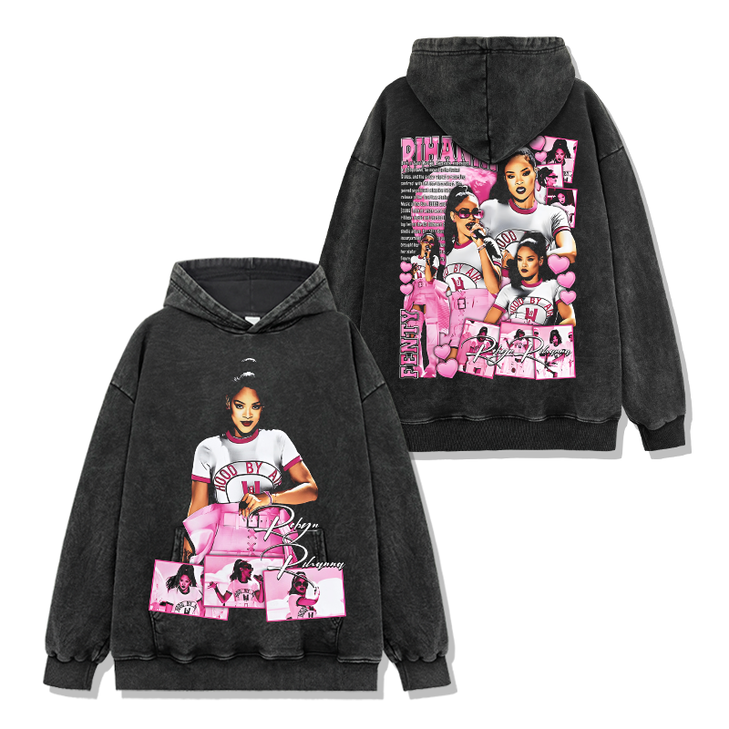 Robyn Rihanna Singature HOODIE T-Shirts, Sweatshirt | CoreVibeTees.com (Image 2)