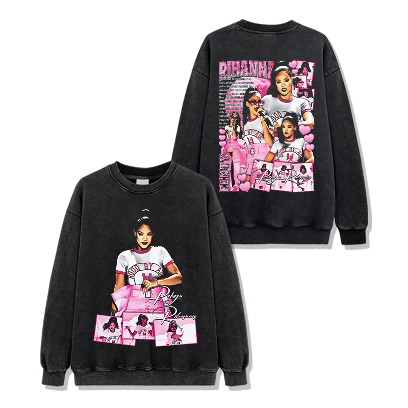 Robyn Rihanna Singature Sweatshirt T-Shirts, Hoodie | CoreVibeTees.com (Image 2)