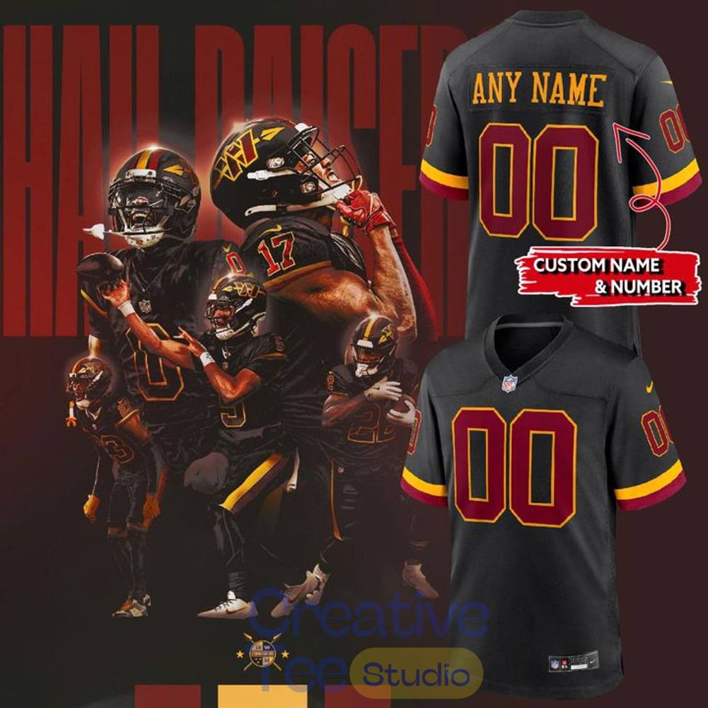 Washington Commanders Hail Raiser Exclusive 2026 Jersey Custom