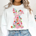 Watercolor Floral Easter Bunny DTF Transfers - THIS IS NOT A SHIRT Hoodie, Sweatshirt | CoreVibeTees.com
