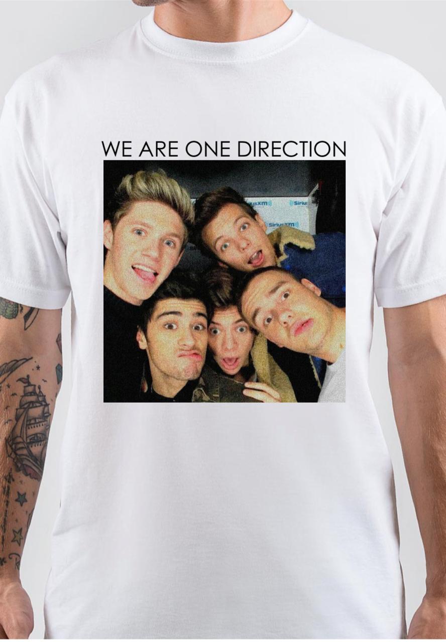 We Are One Direction White T-Shirt Hoodie, Sweatshirt | CoreVibeTees.com