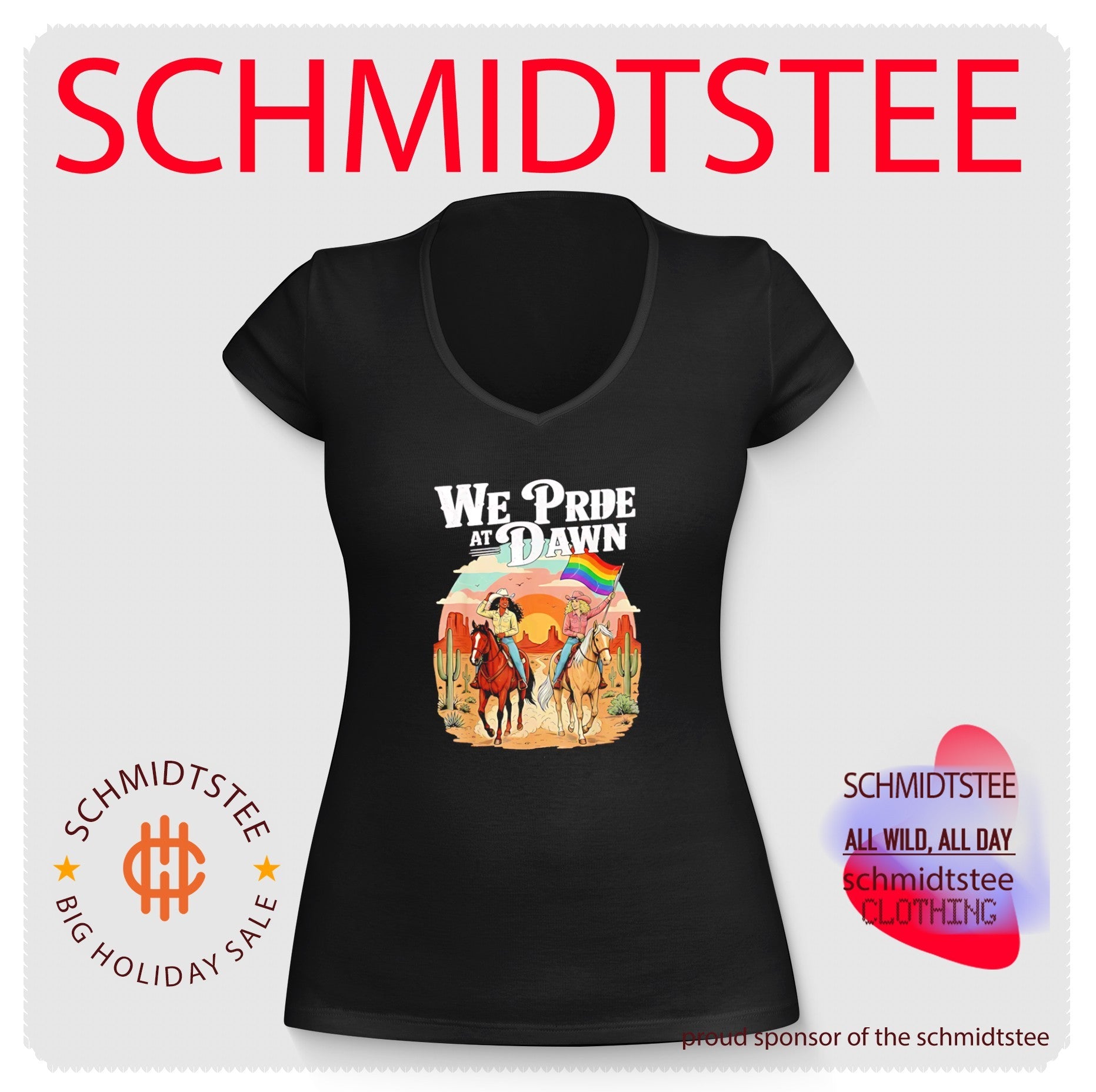 We Pride At Dawn Vintage Lesbian Pride Western Lgbtq Cowgirl Shirt