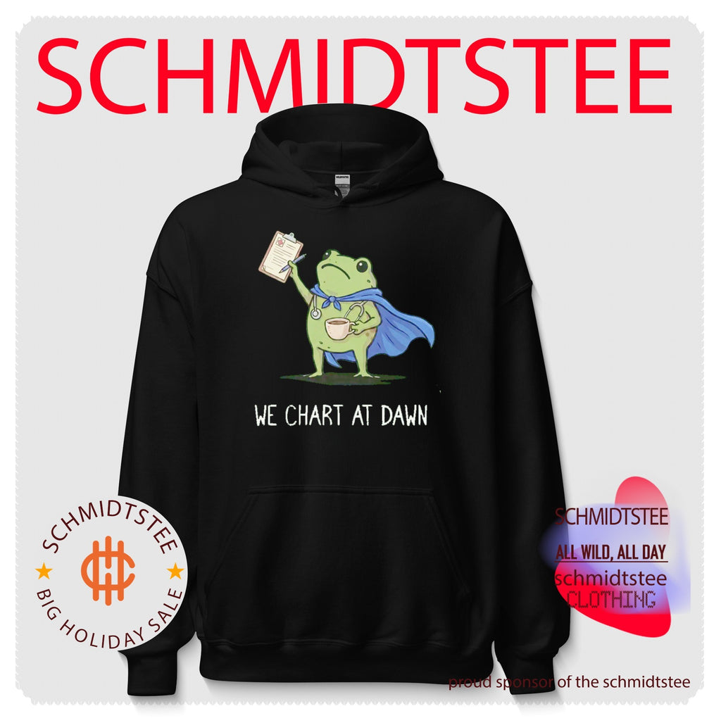 We chart at dawn nurse frog shirt