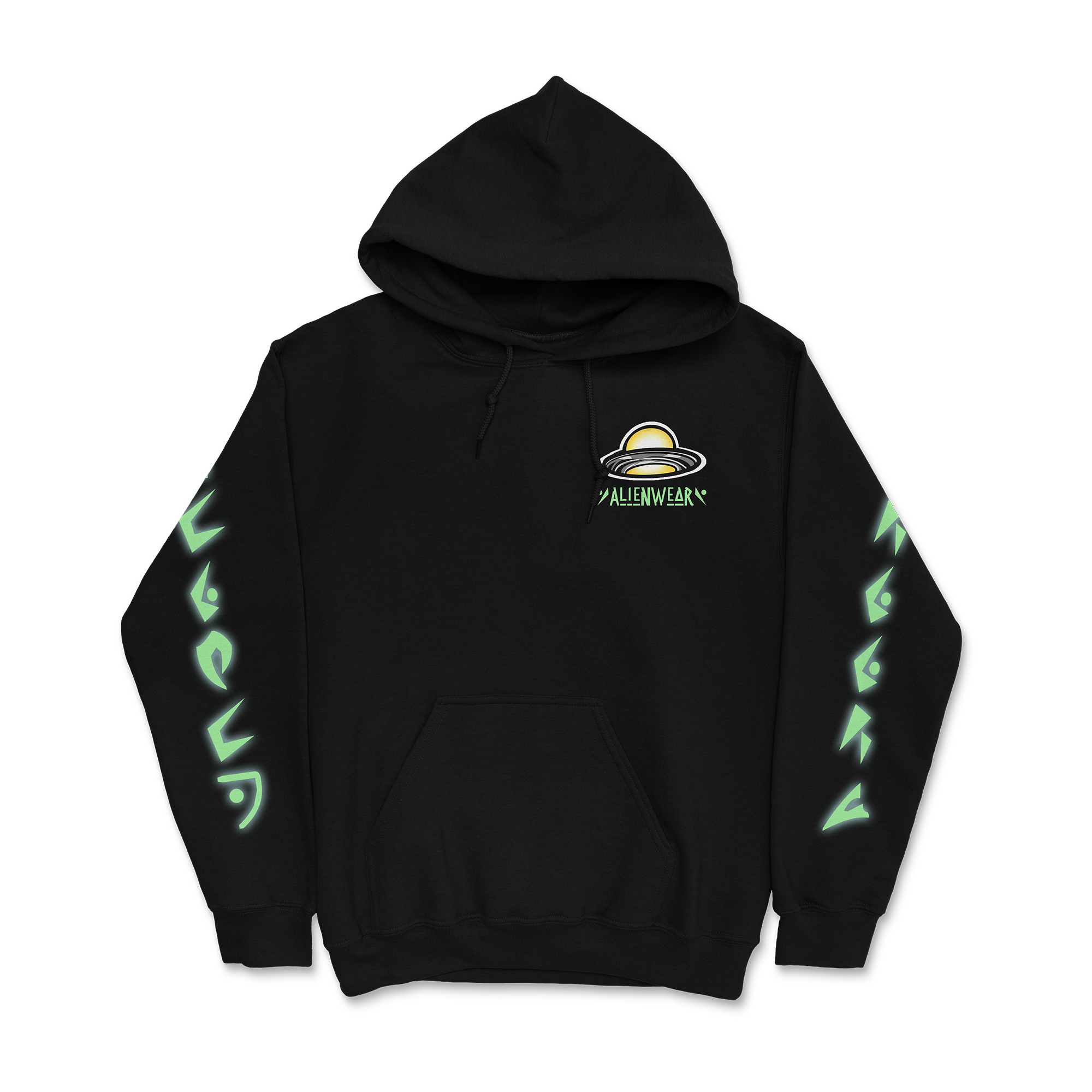 AlienWear - We Come In Peace Hoodie T-Shirts, Sweatshirt | CoreVibeTees.com (Image 2)