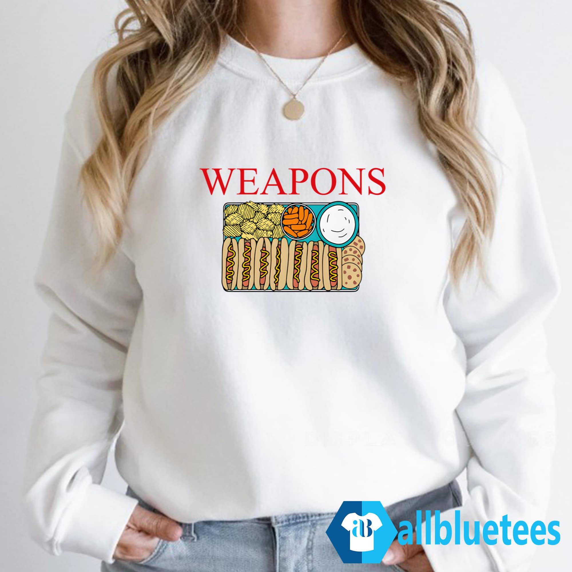 Weapons Hot Dog Shirt