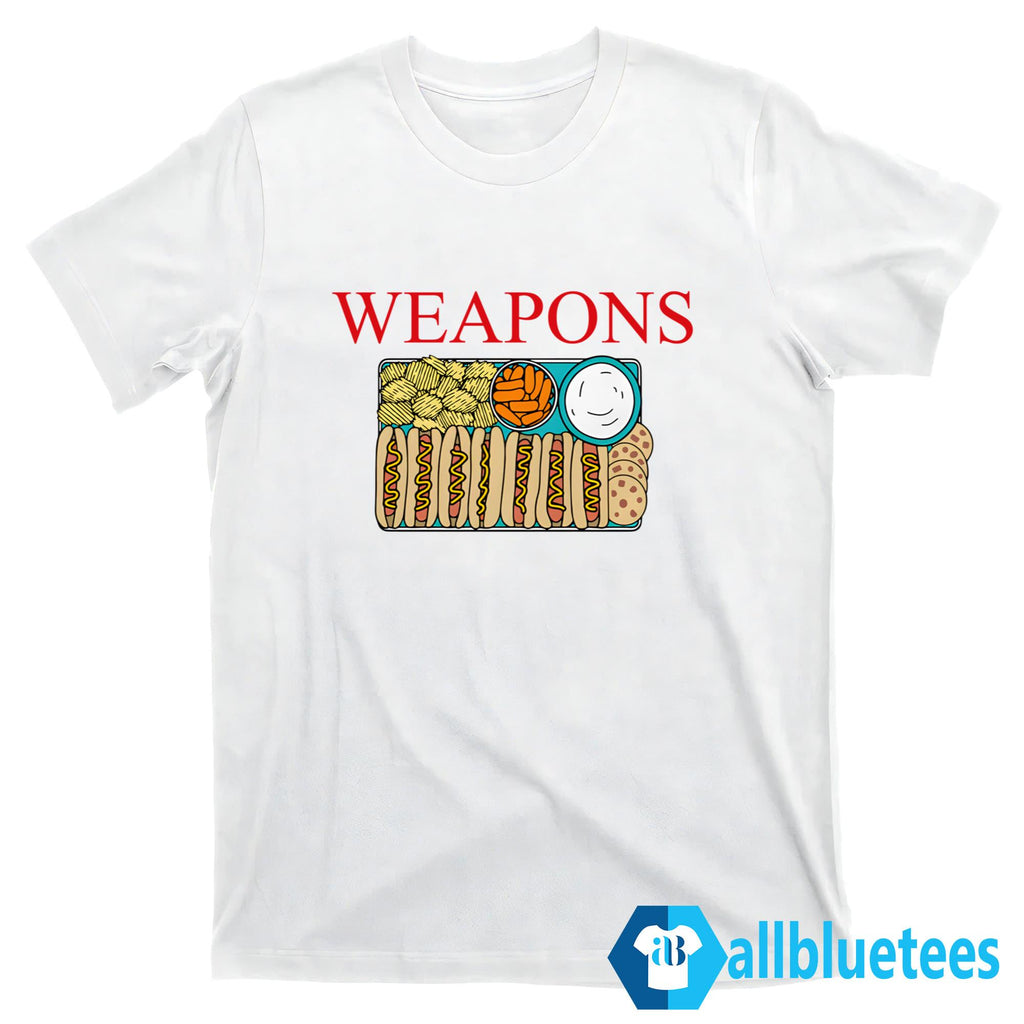 Weapons Hot Dog Shirt
