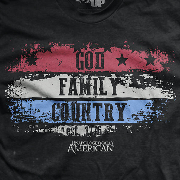 God, Family, Country T-Shirt Style001 Hoodie, Sweatshirt | CoreVibeTees.com (Image 2)