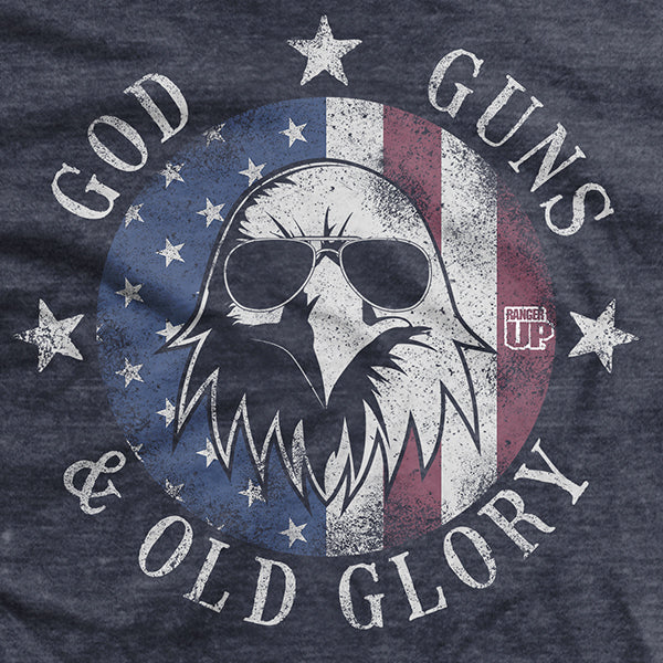 God, Guns, and Old Glory T-Shirt Style001 Hoodie, Sweatshirt | CoreVibeTees.com (Image 2)