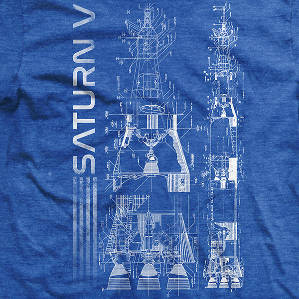 NASA Saturn V T-Shirt Style001 Hoodie, Sweatshirt | CoreVibeTees.com (Image 2)