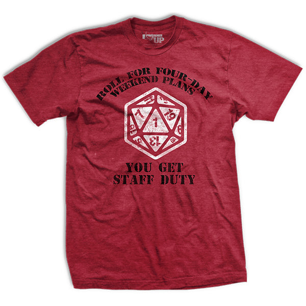 Natural 1 - You Get Staff Duty T-Shirt Style001 Hoodie, Sweatshirt | CoreVibeTees.com (Image 1)