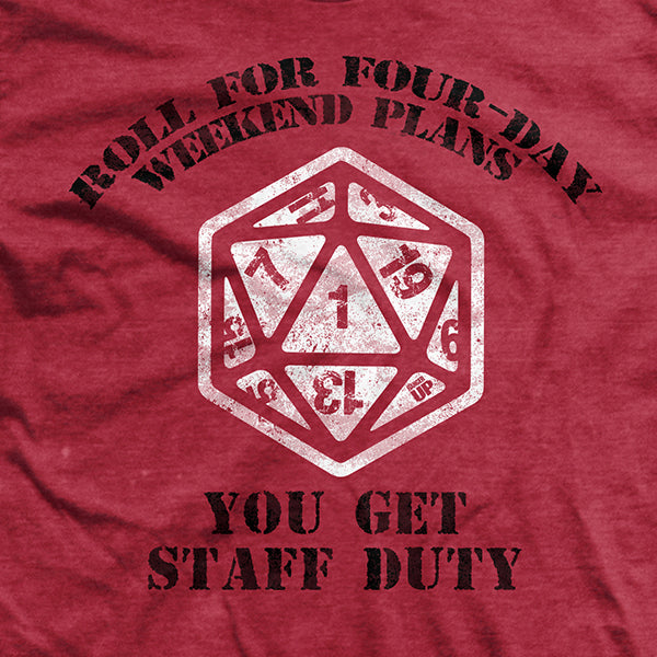 Natural 1 - You Get Staff Duty T-Shirt Style001 Hoodie, Sweatshirt | CoreVibeTees.com (Image 2)
