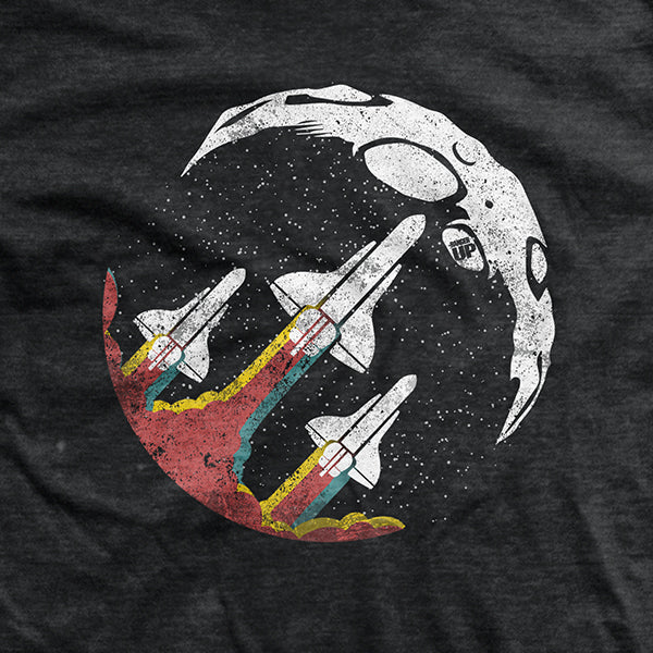 NASA Retro Rockets T-Shirt Style001 Hoodie, Sweatshirt | CoreVibeTees.com (Image 2)