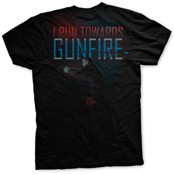 I Run Towards Gunfire LEO Edition T-Shirt Style001 Hoodie, Sweatshirt | CoreVibeTees.com (Image 3)
