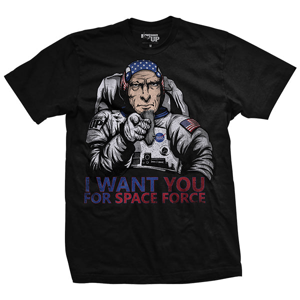 Space Force Uncle Sam T-Shirt Style001 Hoodie, Sweatshirt | CoreVibeTees.com (Image 1)