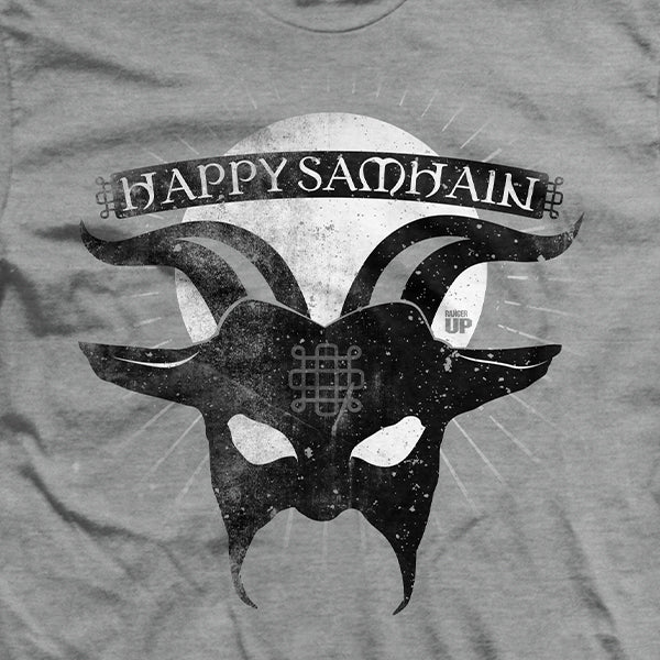 Halloween - Happy Samhain T-Shirt Hoodie, Sweatshirt | CoreVibeTees.com (Image 2)