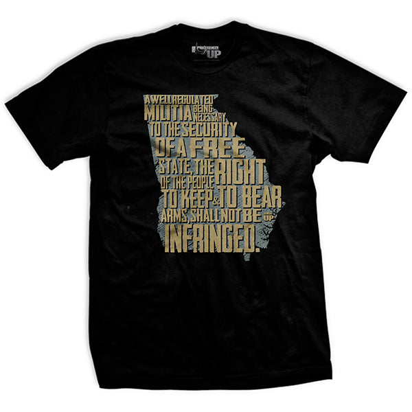 The Georgia 2nd Amendment T-Shirt Style001 Hoodie, Sweatshirt | CoreVibeTees.com (Image 1)