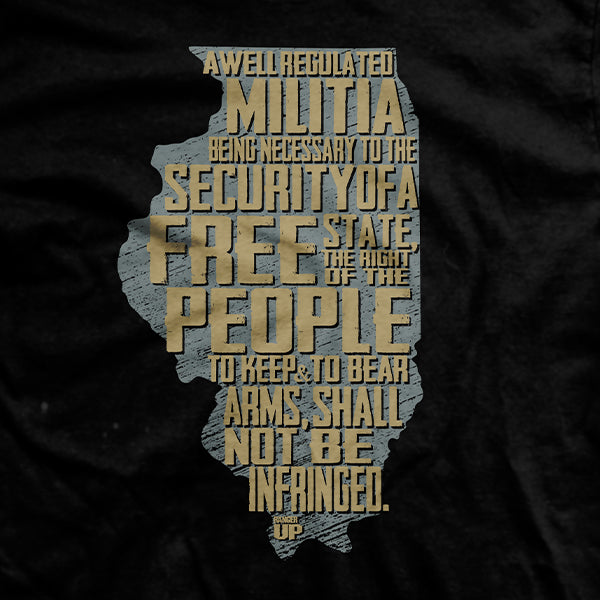 The Illinois 2nd Amendment T-Shirt Style001 Hoodie, Sweatshirt | CoreVibeTees.com (Image 2)