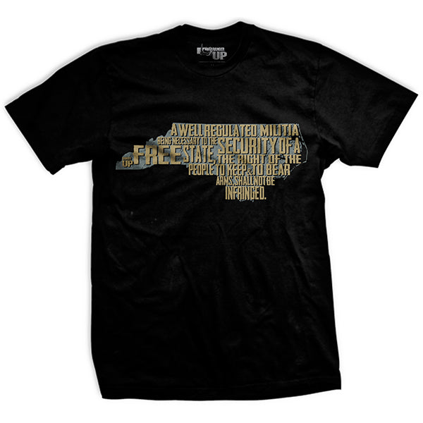 The North Carolina 2nd Amendment T-Shirt Style001 Hoodie, Sweatshirt | CoreVibeTees.com (Image 1)