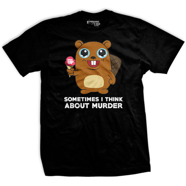 Sometimes I Think About Murder T-Shirt Style001 Hoodie, Sweatshirt | CoreVibeTees.com (Image 1)