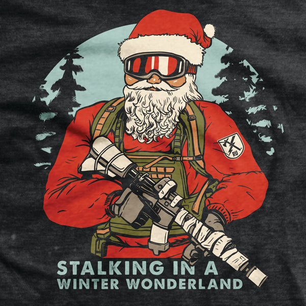 Stalking in a Winter Wonderland T-Shirt - Wholesale Style001 Hoodie, Sweatshirt | CoreVibeTees.com (Image 2)