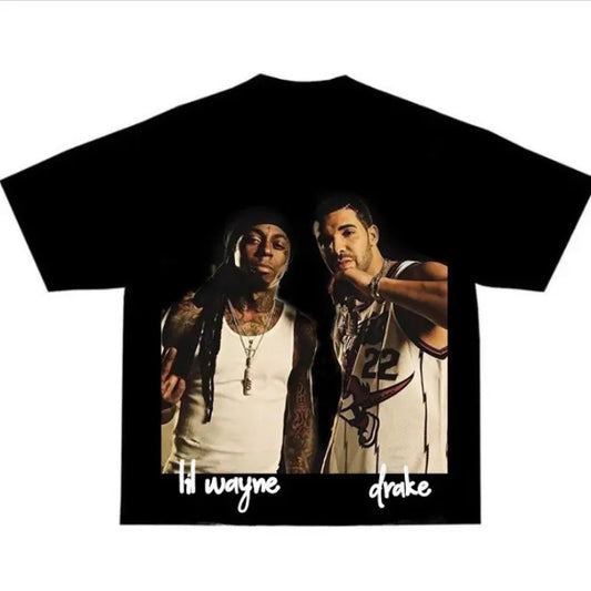 Weezy F.Baby x Drizzy Limited Shirt Unisex Heavy Cotton Tee Classic Fit Short Sleeve Crew Neck - 100% Cotton