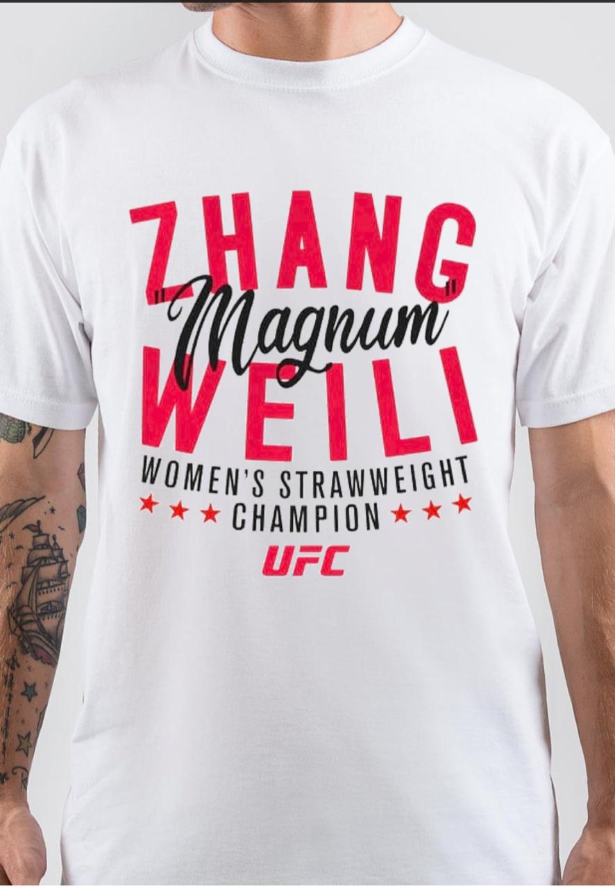 Weili Zhang White T-Shirt Hoodie, Sweatshirt | CoreVibeTees.com