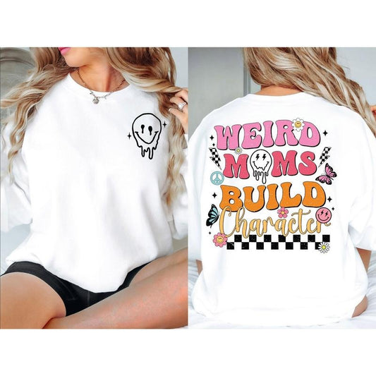 Weird Moms Build Character Png Retro Mom Png Mothers Day Png Trendy Mom Png Overstimulated Mom Club Mama Png Digital Download TK43GN