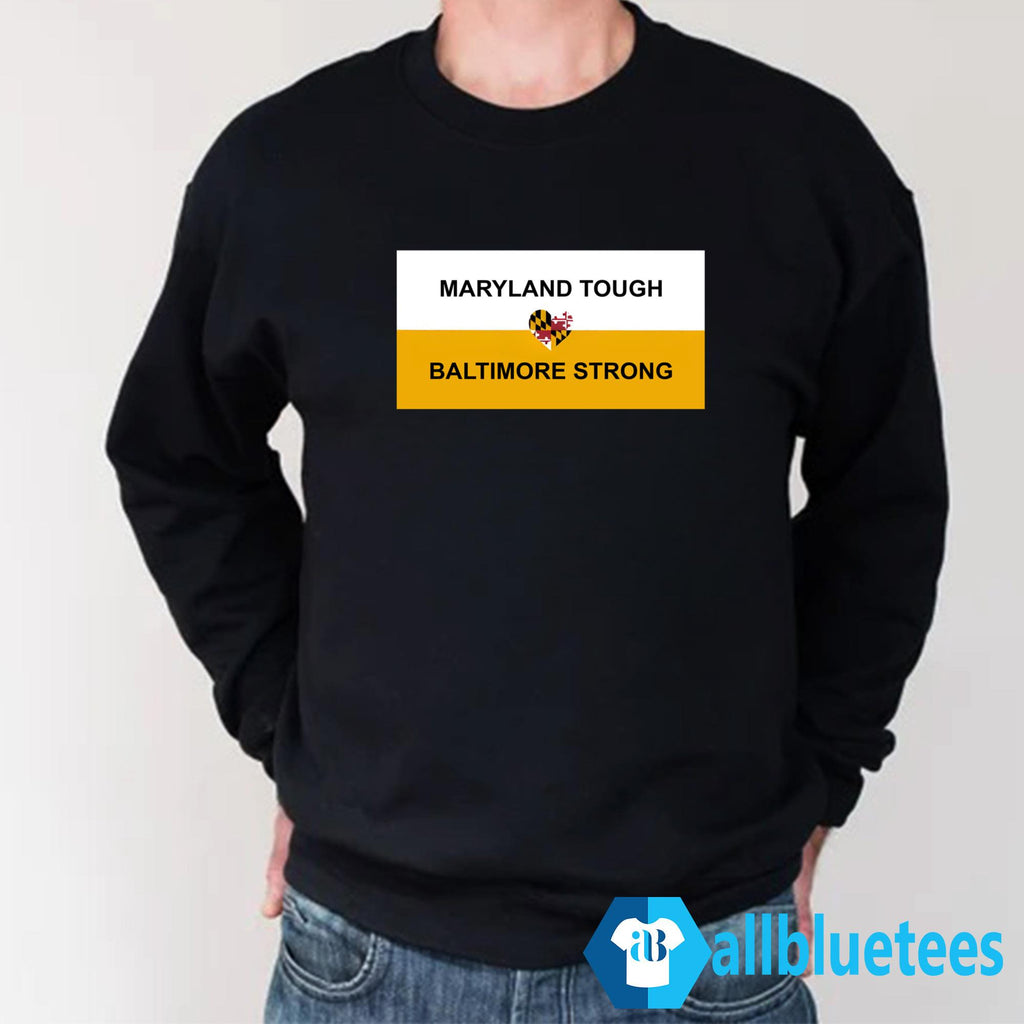 Wes Moore Maryland Tough Baltimore Strong Key Bridge Shirt