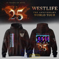 Westlife 25th Anniversary World Tour Golden Memories Tee Hoodie