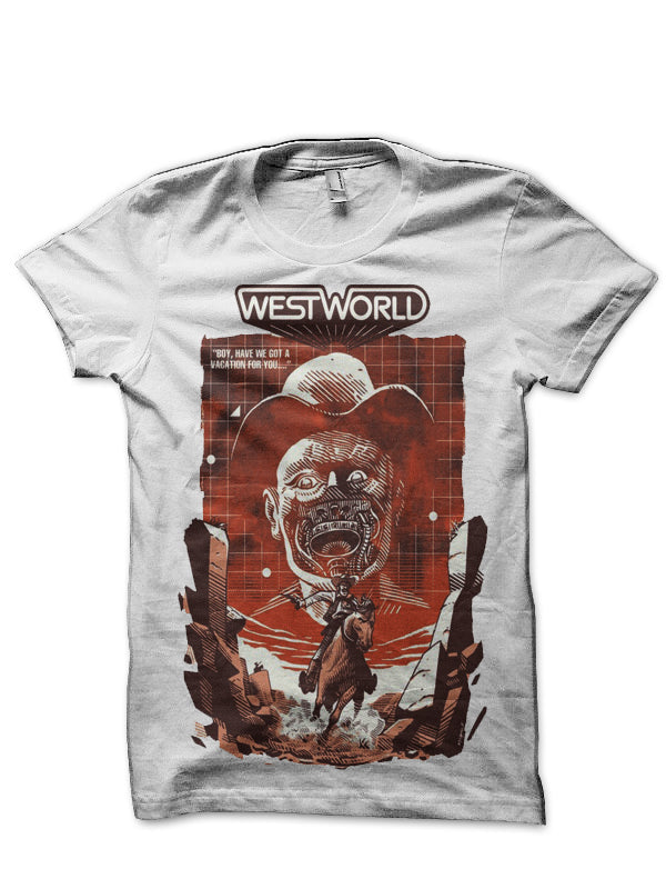 Westworld White T-Shirt Style002 Hoodie, Sweatshirt | CoreVibeTees.com