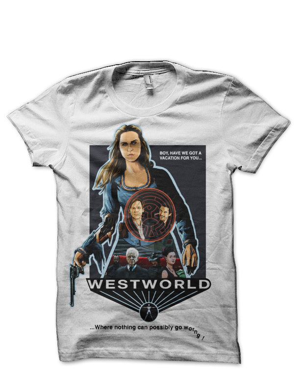 Westworld White T-Shirt Style004 Hoodie, Sweatshirt | CoreVibeTees.com