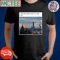 What flat earthers see on a clear day shirt
