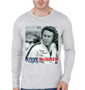 Steve Grey Full Sleeve Tee Hoodie, Sweatshirt | CoreVibeTees.com