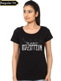 Led Zeppelin Girlâ€™s Black T-Shirt Hoodie, Sweatshirt | CoreVibeTees.com
