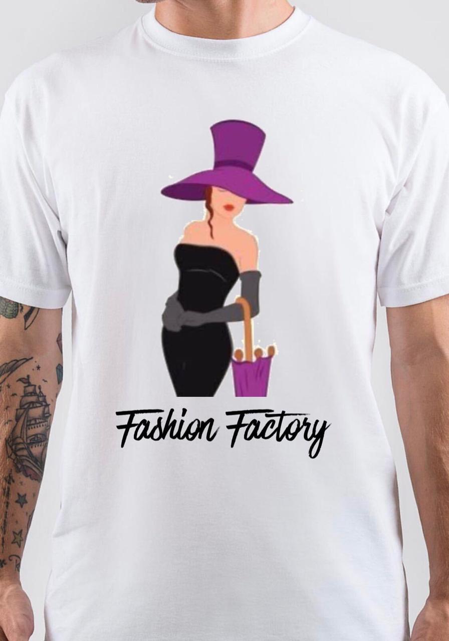 Fashion factory Half Sleeve White T-Shirt Hoodie, Sweatshirt | CoreVibeTees.com