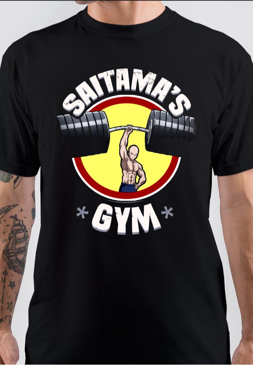 Saitamaâ€™s Gym T-Shirt Hoodie, Sweatshirt | CoreVibeTees.com
