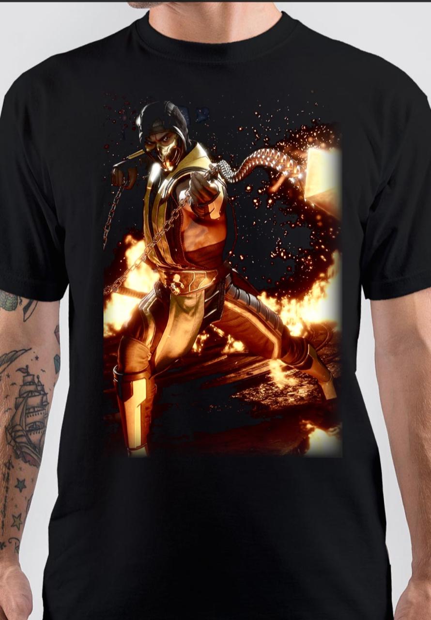 Scorpion Mk11 T-Shirt Hoodie, Sweatshirt | CoreVibeTees.com