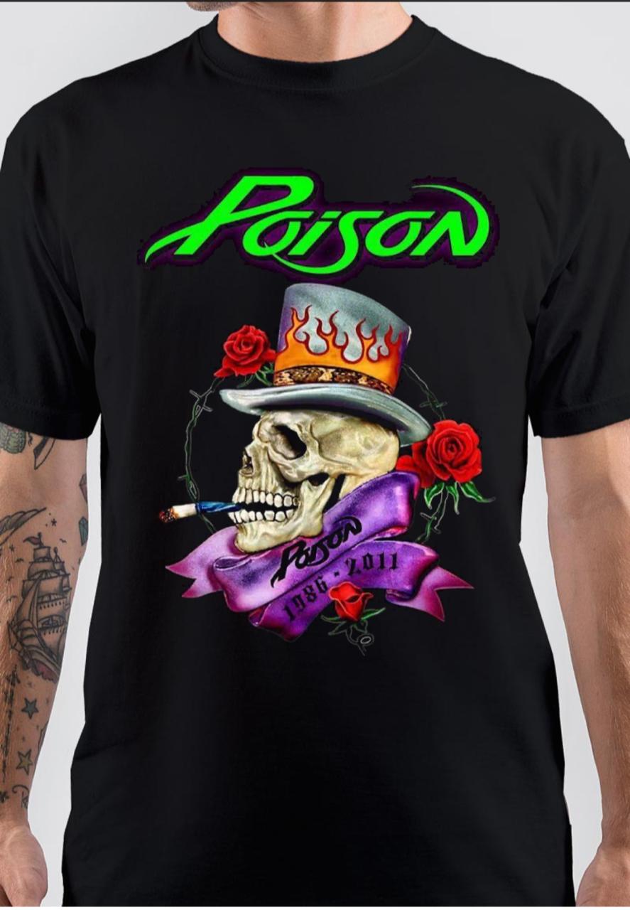 Poison Band T-Shirt Hoodie, Sweatshirt | CoreVibeTees.com