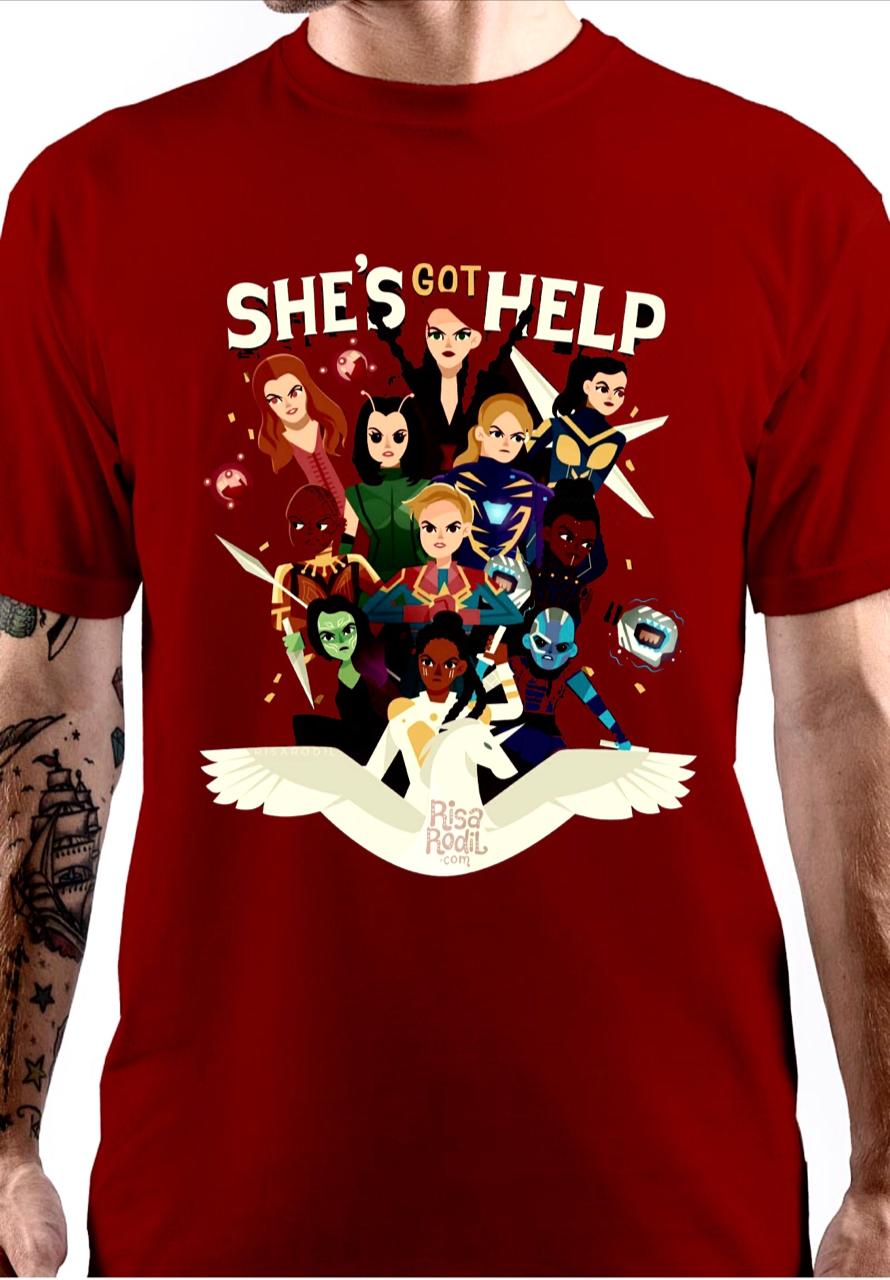 Avengers Endgame Girls Power T-Shirt Hoodie, Sweatshirt | CoreVibeTees.com