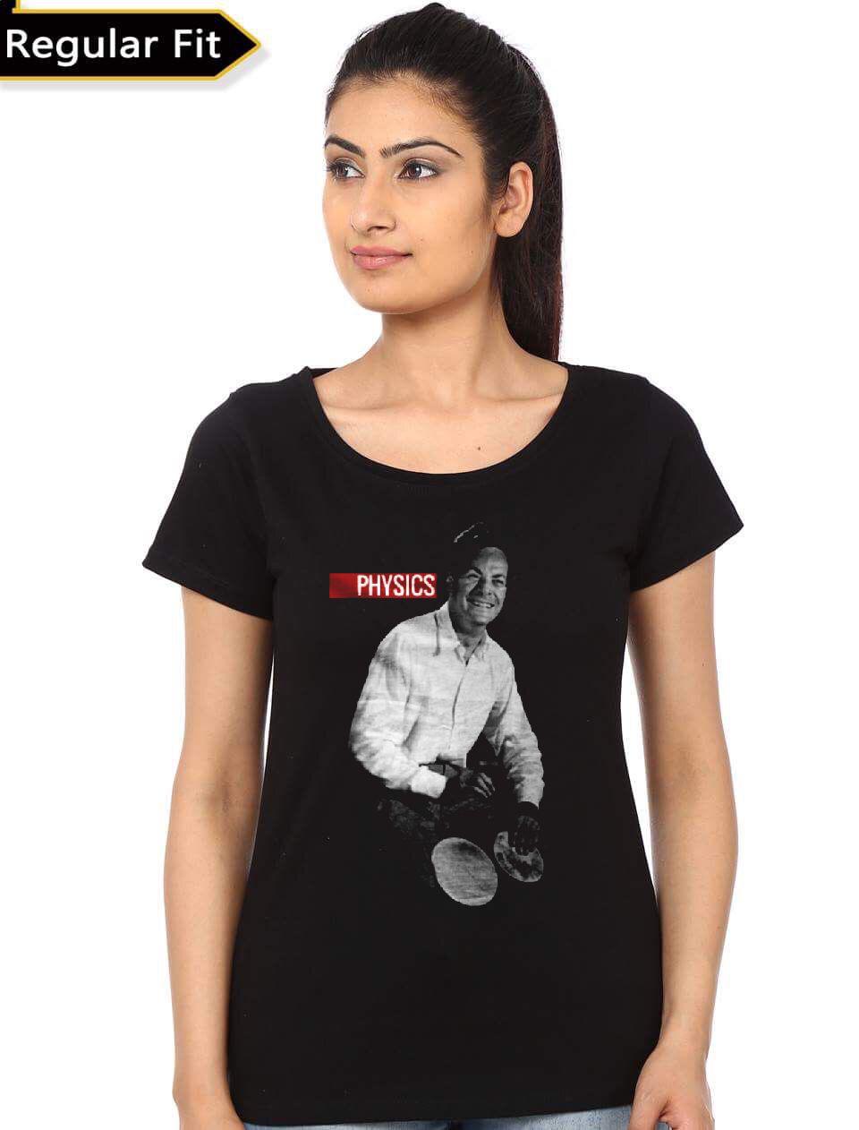 Richard Feynman Girls T-Shirt Hoodie, Sweatshirt | CoreVibeTees.com