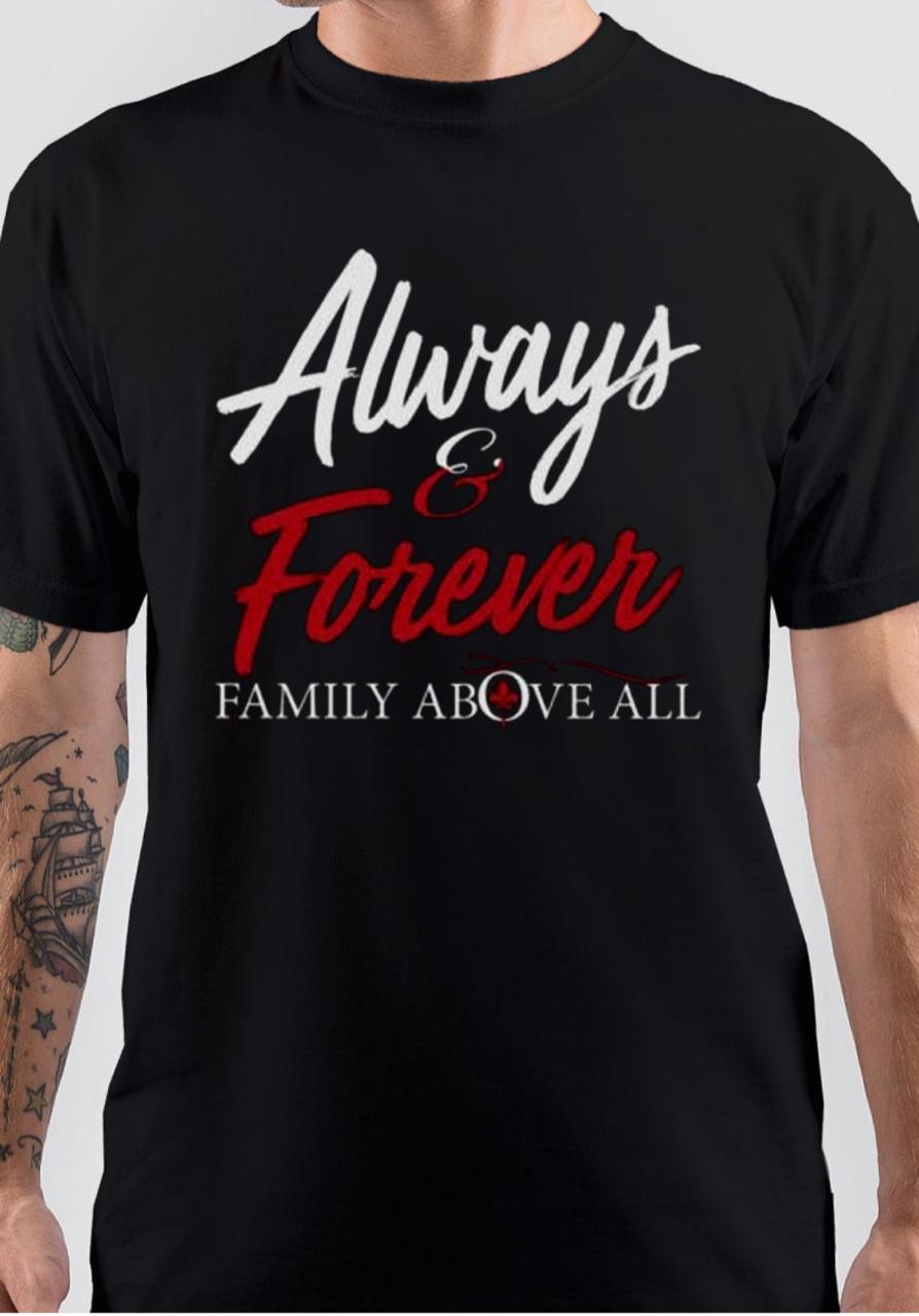 Family Above All T-Shirt Hoodie, Sweatshirt | CoreVibeTees.com