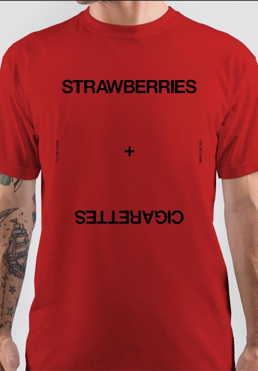 Strawberries And Cigarettes T-Shirt Hoodie, Sweatshirt | CoreVibeTees.com