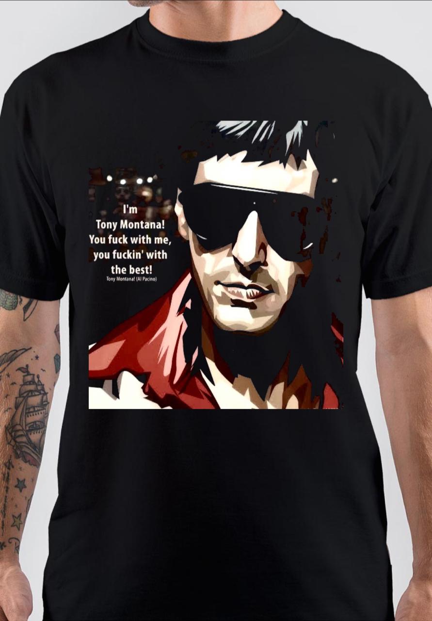 Tony Montana T-Shirt Style001 Hoodie, Sweatshirt | CoreVibeTees.com
