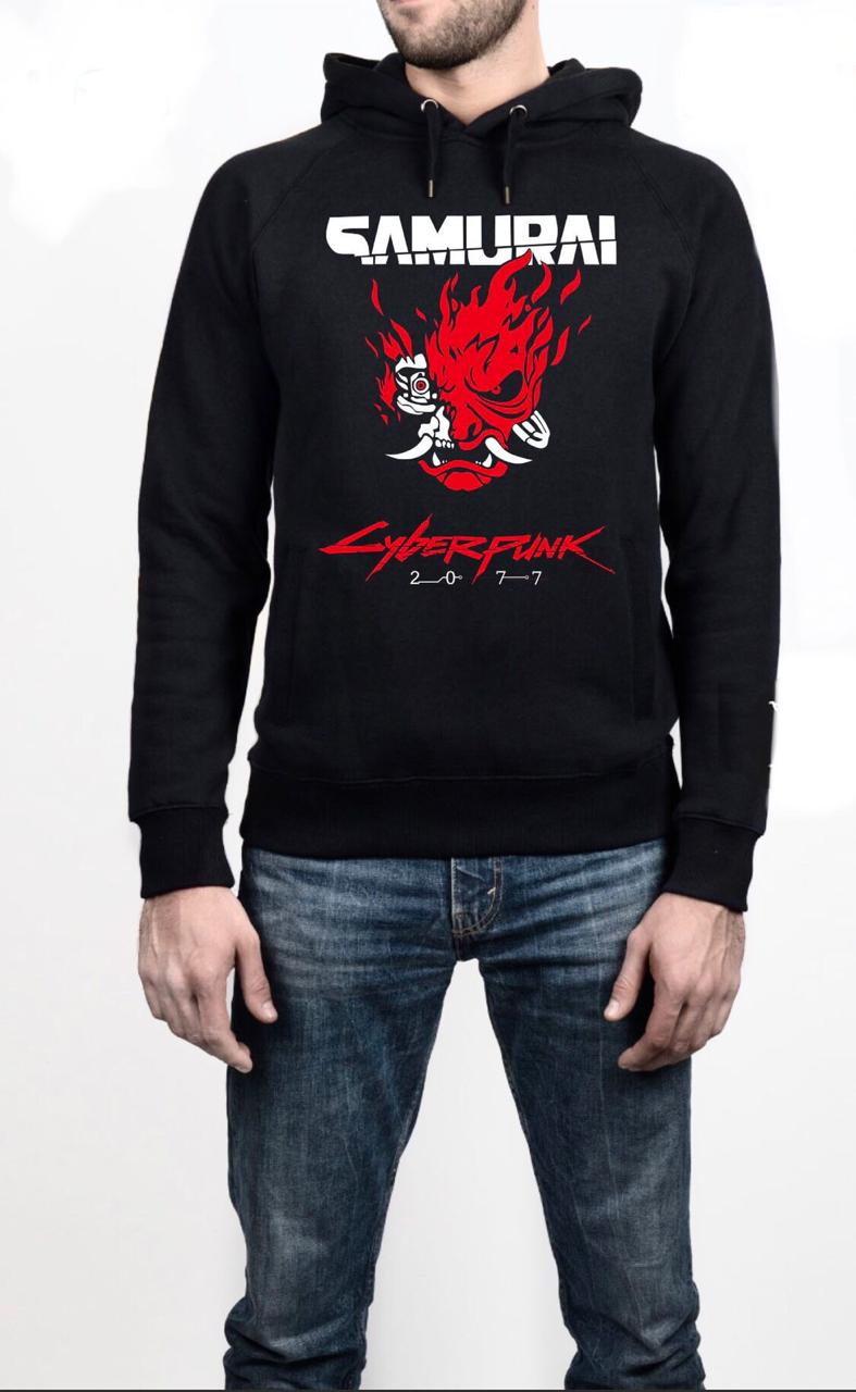 Samurai Cyberpunk Hoodie T-Shirts, Sweatshirt | CoreVibeTees.com
